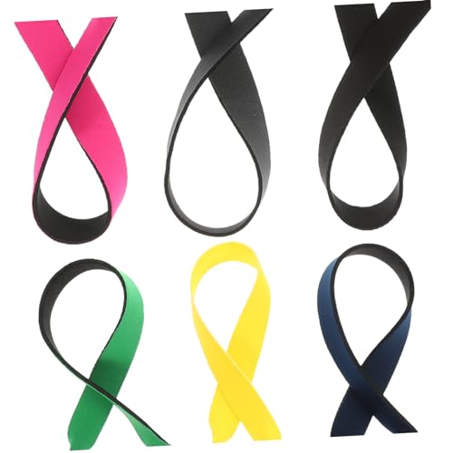 Yardenfun 6pcs Glasses with Lanyard Glasses Hanging Rope Eyeglasses Sunglass Retainer Sport Sunglasses Eyewear Retainer Strap Eyewear Safety Strap Sun Glasses Sports Glasses Chain Neoprene