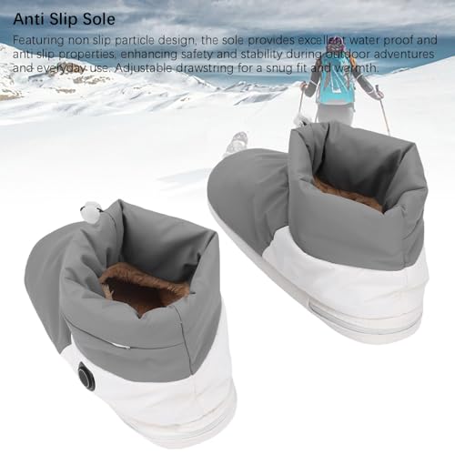 Chaussons chauffants USB pour l'hiver et le camping
