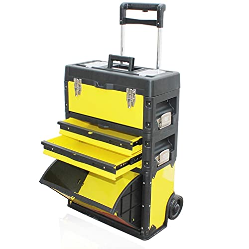 Carrito multifuncional portátil con 3 niveles y carga 80 kg miniatura 1