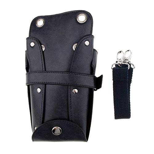 Sac pour matériel de coiffure Étui à ciseaux avec ceinture for coiffeurs, coiffeur, ciseaux de barbier, cisaille, support de taille for coiffure, sac de barbier