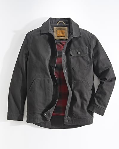 Venado Concealed Carry Shirt Jacket for Men - Heavy Duty Canvas - Conceal Carry Pockets4