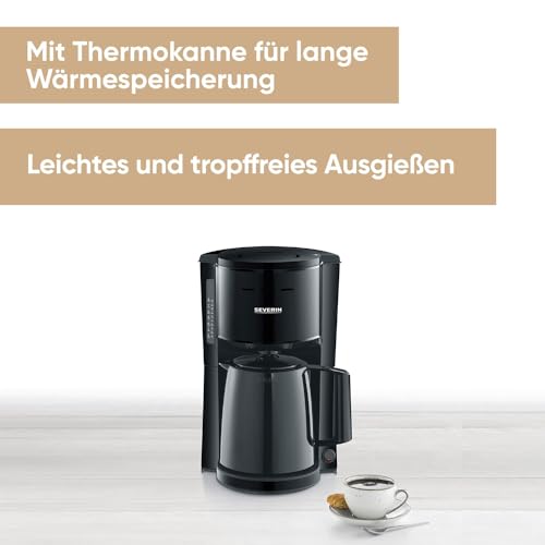 SEVERIN KA 9306 Kaffeemaschine mit Thermkanne