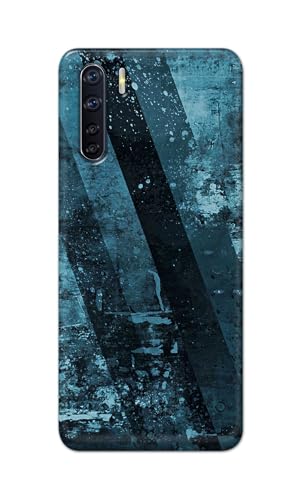 Image of Printed Hard Back Cover for Oppo Reno 3 4G Back Cover (Rugged Background -J1) -190724(EA)