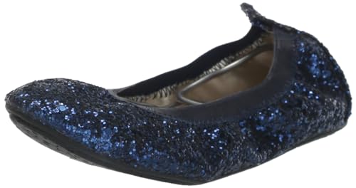 Yosi Samra Girl's Miss Samara Glitter Ballet Flat (Toddler/Little Big Kid)