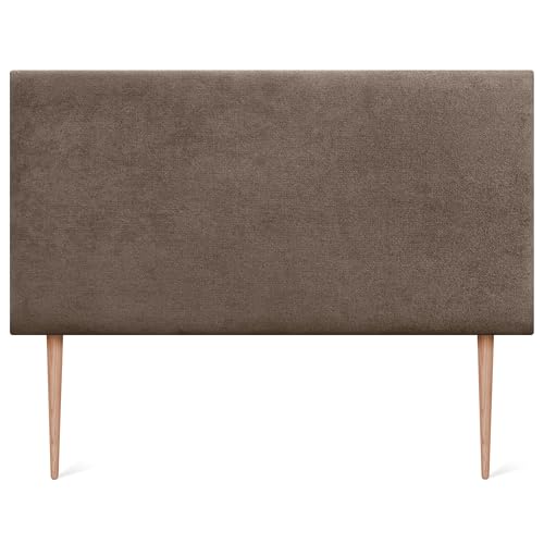 DHOME Cabecero Tapizado Liso de Tela Aqualine