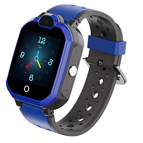 HIWAVA 4G Kids Smartwatch/Kids 4 GPS Tracker Waterproof Smartwatch/WiFi Call,Video Chat, Real-time Position
