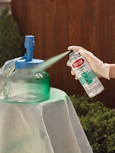 Krylon K09027000 Stained Glass Aerosol Paint, 11.5 oz, Royal Purple, 6 1