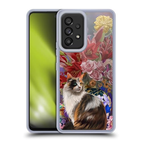 Funda de gel Samsung A53 5G carcasa silicona flexible gato Nene Thomas