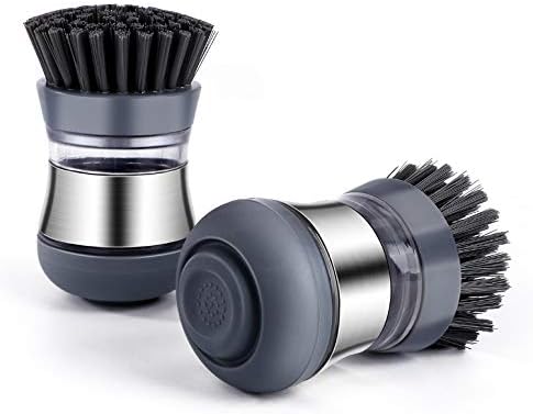 KEL® Cuque Brosse Pour Pot De Lavage Brosse De Nettoyage D'évier De Pot