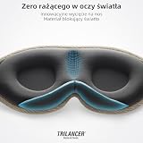Innowacja 2026 Opaska na Oczy do Spania – Maska do Spania dla Kobiet i Mężczyzn – Miękka Maska na Oczy do Spania 100% Zaciemniająca – Idealna na Drzemkę, w Podróży, do Medytacji(Brązowy）