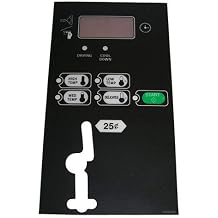 70257801 Dryer Overlay Control Panel, SQ BC/BX Text Stock Replacement Part
