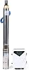 3Inch 48V DC 600W Deep Well Water Pump Solar Submersible Pump with MPPT Controller Pump Rate 3,000LH