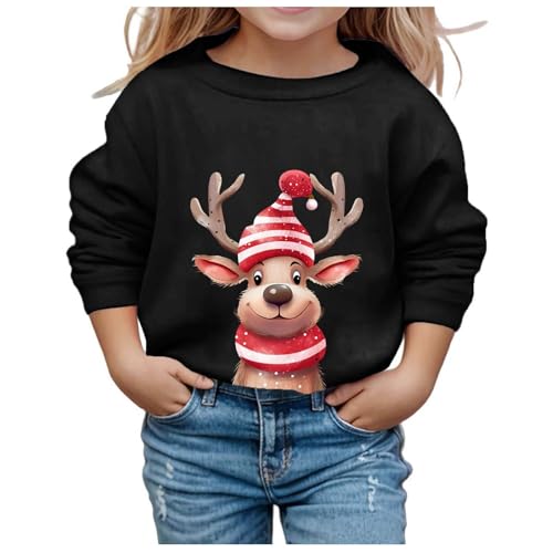 Weihnachtspullover Mädchen Weihnachts Sweatshirt, Hässliche Ugly...