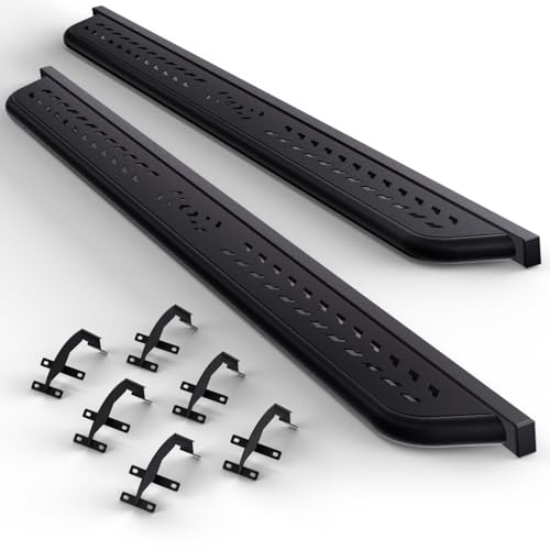 Estribos Super Cab de acero para Ford F-150 y F-250