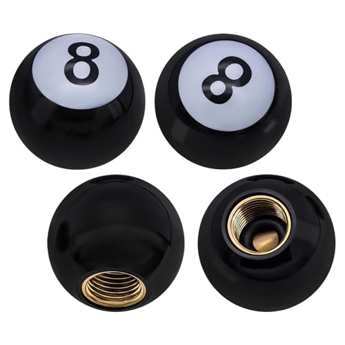 YUPIKJI Pool 8 Ball Style Valve Caps