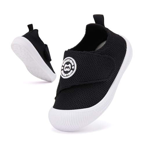 Image of BMCiTYBM Baby Shoes Infant Boy Girl First Walker Shoes Toddler Walking Shoes Lightweight Non-Slip Sneakers for 6 9 12 18 24 Months