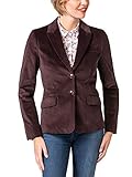 Baumwolle mit Wolle Walbusch Damen Cordblazer Supersoft Barolo 44