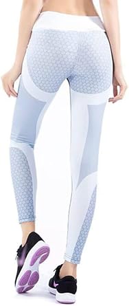 LELEBEAR Colorblock Butt Lifting High Waist Sports Leggings, Women High Waist Scrunch Yoga Pants Tummy Control Leggings