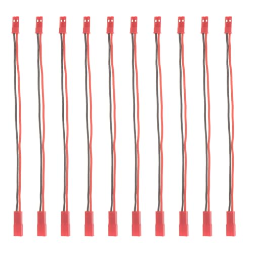 Câble d'extension JST mâle femelle 15 cm adaptateur fil de conversion voiture RC 10 pièces