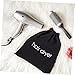 Healvian Hair Dryer Holder Bag Drawstring Container Capacity Storage Pouch for Hair Dryer