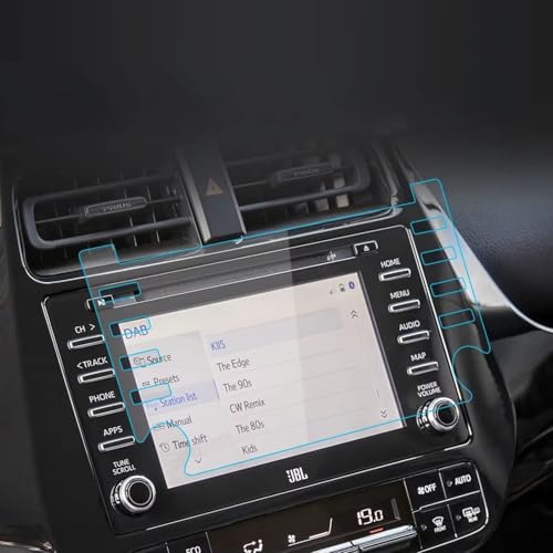 Protecteur écran GPS Prius 2023 film pour trajets quotidiens