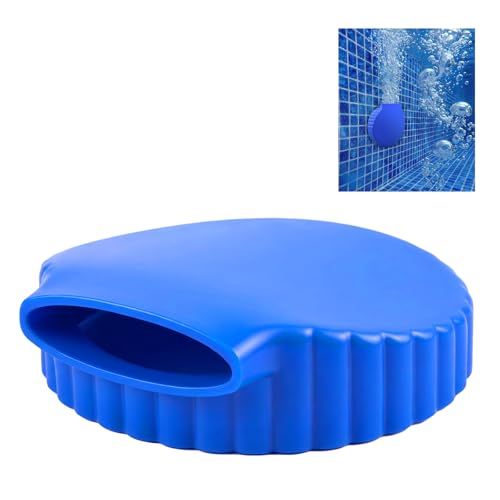 YEAMLTE Verstellbar Drehbar Pool Einlaufdüse Blau Pool Düsen Einlaufdüse Anschluss Gewindedurchmesser 80 mm Rücklaufdüse Zubehör für Außen- und Innenpools
