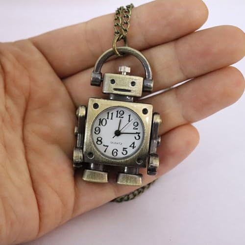 Reloj de robot vintage para evitar perder llaves con estilo retro 5
