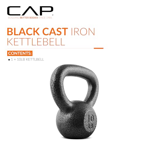 Image of CAP Barbell Cast Iron Kettlebell - Singles and Sets, Multiple Weight Choices