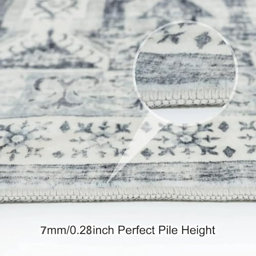 Tapis minimaliste de salon style japonais rond 140cm au confort absolu