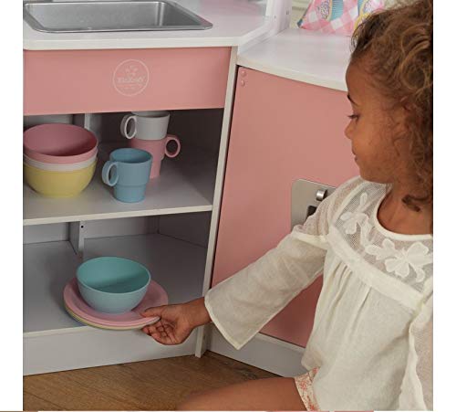 Amazon | KidKraft Deluxe Corner Wooden Play Kitchen キッドクラフト