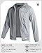 Spyder Mens Rain Jacket - Water Resistant Hooded Windbreaker Lightweight Rain Coats for Travel and Golf (Sizes: S-L), Size Medium, Pewter