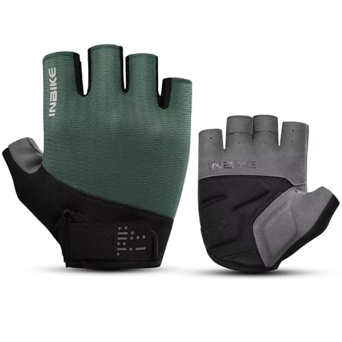 INBIKE Cycling Gloves for Men Women, Shock-Absorbing Memory Gel Padded Road Bike Gloves, Bicycle...