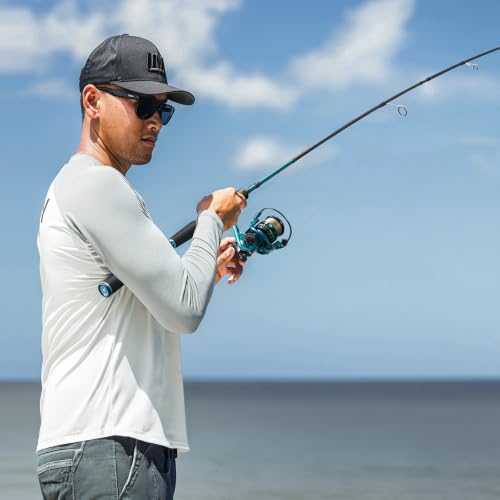 Image of Piscifun Torrent Lite Fishing Rod, IM6 Graphite Spinning & Casting Rod | Extra Backup Tip Section, Lightweight & Sensitive Rod, 2-Piece Design, Extended Ferrule, Zirconium Oxide Guides