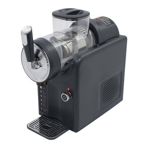 Commercial Slushie Machine, 185W All-Copper Motor, 88Oz Capacity, 7 Pre-Set Programs, LED Display for Frozen Drinks, Margaritas, Slushies &amp; Smoothies