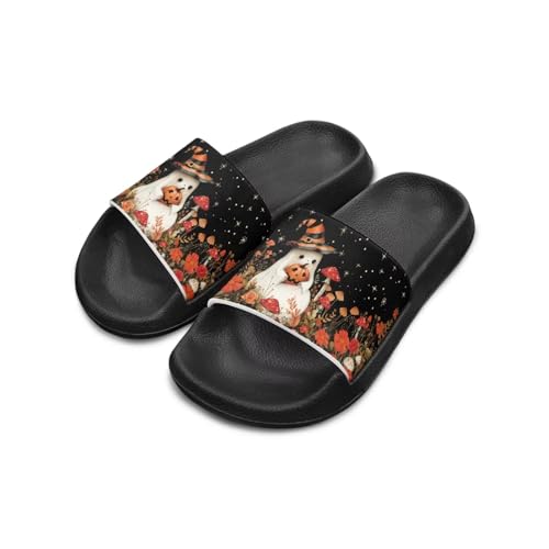 Image of Slides for Boys Girls Quick Drying Kids Slides Sandals Non-Slip