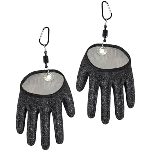 Yhsioaklo Guantes de manipulación, antipinchazos, anticorte, guante de manopla – Guantes resistentes al corte con protección y gancho | Para abrir ostras, mandolina, carne, kayak, senderismo