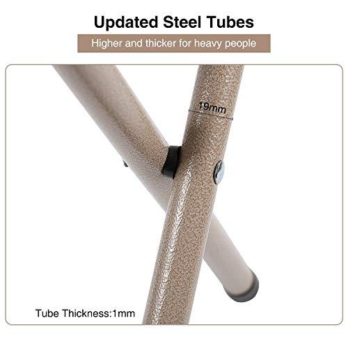 REDCAMP-Folding-Camp-Stools-for-Adults-Heavy-Duty-15-Inch-Tall-Lightweight-Portable-Backpacking-Stool-Seat-300lbs-Capacity-Blue-and-Grey-2-Pack