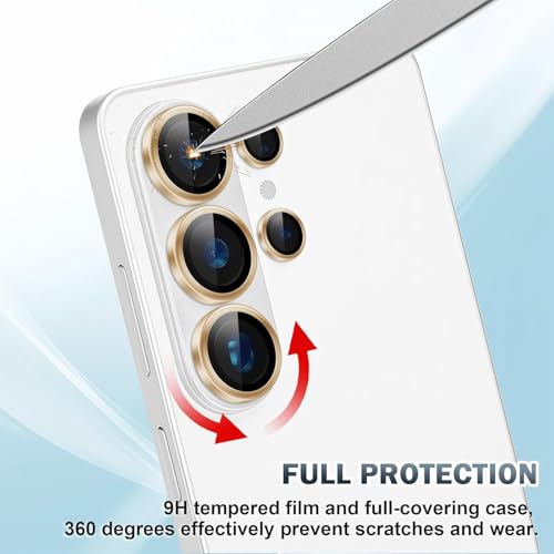 Image of Camera Lens Protector for Samsung Galaxy S26 Ultra, AR AF Coated 9H Tempered Glass Camera Guard, Anti Drop, Scratch Resistant Camera Lens, Case Friendly Waterproof Heavy Duty UHD Clear Camera Cover