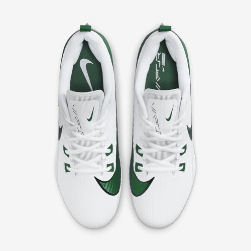 Nike Vapor Edge Speed 360 2 Men's Football Cleats (FQ4045-101, White/Black/Fir) Size 11.54