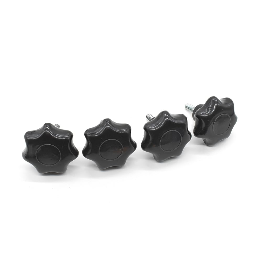 Big Horn 19712B-5PK 5/16-18 x 1" stud 7-Star knob (5/PK)