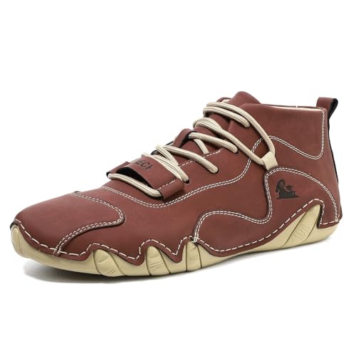 Zapatillas Deportivas Hombre para Uso Diario y Ocasiones con Diseño Elegante de Caña Alta y Cierre Práctico Deslizante (38) #170