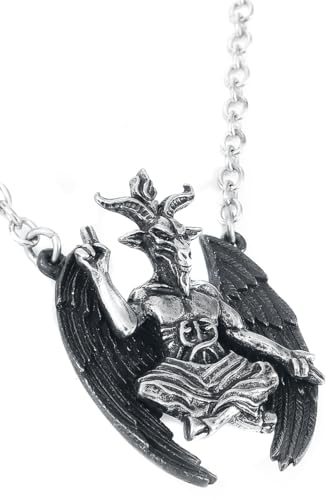 Collier Personal Baphomet Alchemy Gothic femme bicolore résistant - 5