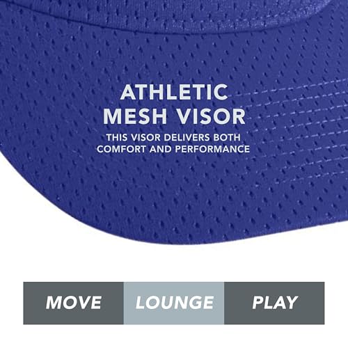 Image of Augusta Sportswear Women's Athletic Mesh Visor - Stylish Sun Hat for Golf, Running, and Outdoor Activities