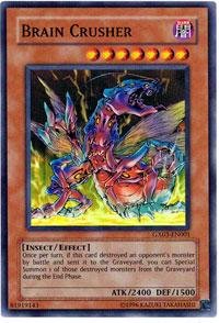 Amazon.com: Yu-Gi-Oh! - Brain Crusher (GX03-EN001) - GX Spirit Caller -  Promo Edition