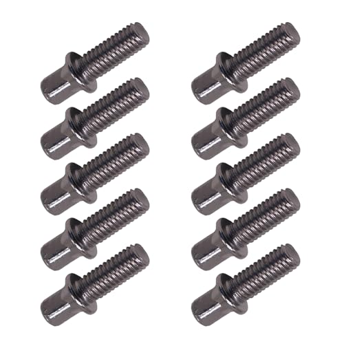 10Pcs Drum Tension Rods Metal Rustproof Short Screws Drum Standard Exterior Square Screws Drum Hardware Screws4