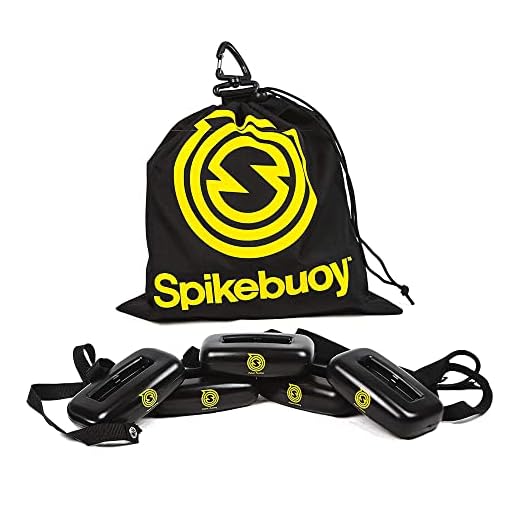 Spikeball Spikebooy - Accesorio Para El Agua - Juega En La Piscina O En La Playa - Uso Con Juegos Estándar Y Profesionales - Incluye Flotadores De Piernas Y Bolsa De Anclaje