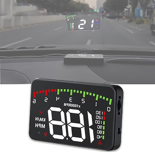 Velocímetro Digital HUD para VW Beetle 2000–2003 Compact Car, Head Up Display Pantalla de Cabeza HUD, Medidor de Velocidad GPS Proyector de Parabrisas Velocímetro