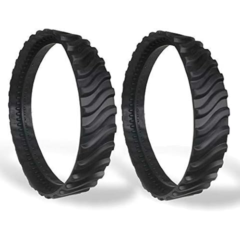 Paquete de 2 ruedas de neumáticos para limpiador de piscinas Zodiac MX8 MX6 Baracuda R0526100 Cover