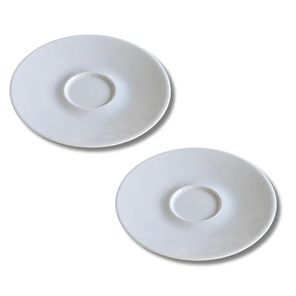 IMPORTS 23 Americano Saucers Set of 2 Classic Collection (Americano Saucers)