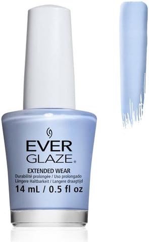 China Glaze EverGlaze Extended Wear Nail Lacquer, Breath of Fresh Air